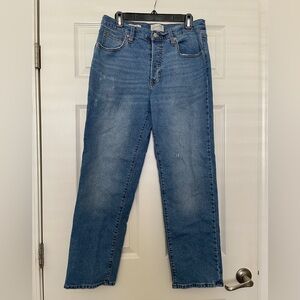 •Universal Thread• High Rise 90s Straight Jeans